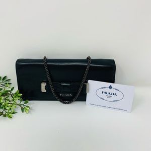 Prada Black Wallet